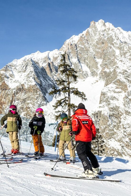 Scuola di Sci monte bianco courmayeur